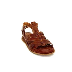 Rock|Plateformes<AS 98 Sandales Plateforme AS98 B60006-101 Cuir Marron