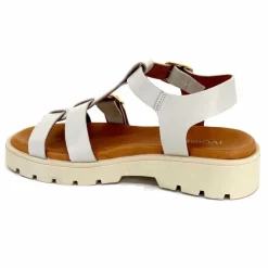 Vacances|Décontracté<We Do Sandales Plateforme Ivoire 45420A Cuir Ghiaccio Blanc