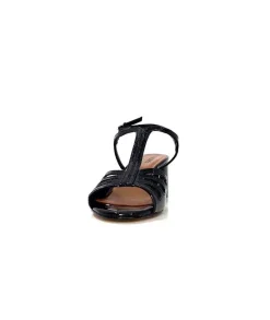 Talon|Sandales<Ivoire0334 Sandales Talon Ivoire F2295 Venezia Cuir Vernis Noir