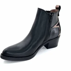 Rock|Santiags<MKD Santiags Gael Cuir Noir