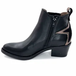 Rock|Santiags<MKD Santiags Gael Cuir Noir