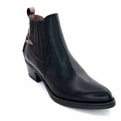 Rock|Santiags<MKD Santiags Gael Cuir Noir