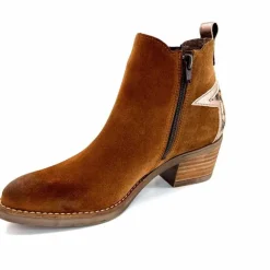 Rock|Santiags<MKD Santiags Gael Daim Camel Marron