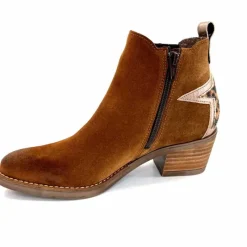 Rock|Santiags<MKD Santiags Gael Daim Camel Marron