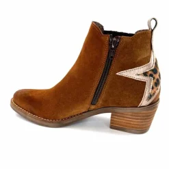Rock|Santiags<MKD Santiags Gael Daim Camel Marron