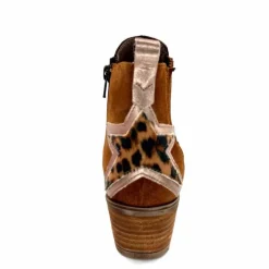 Rock|Santiags<MKD Santiags Gael Daim Camel Marron