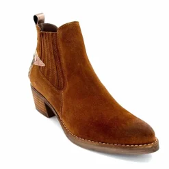 Rock|Santiags<MKD Santiags Gael Daim Camel Marron