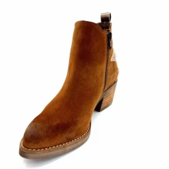 Rock|Santiags<MKD Santiags Gael Daim Camel Marron