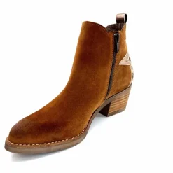 Rock|Santiags<MKD Santiags Gael Daim Camel Marron