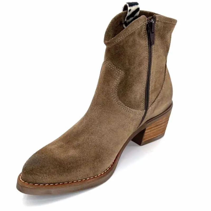 Rock|Santiags<MKD Santiags Geo Daim Taupe