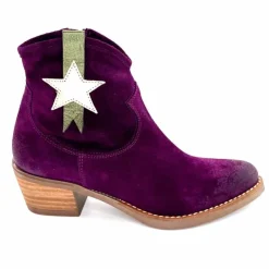 Rock|Santiags<MKD Santiags Geo Daim Violet Fushia