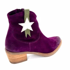 Rock|Santiags<MKD Santiags Geo Daim Violet Fushia