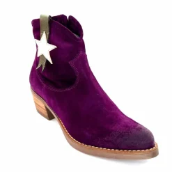 Rock|Santiags<MKD Santiags Geo Daim Violet Fushia